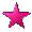 pink star gif sticker